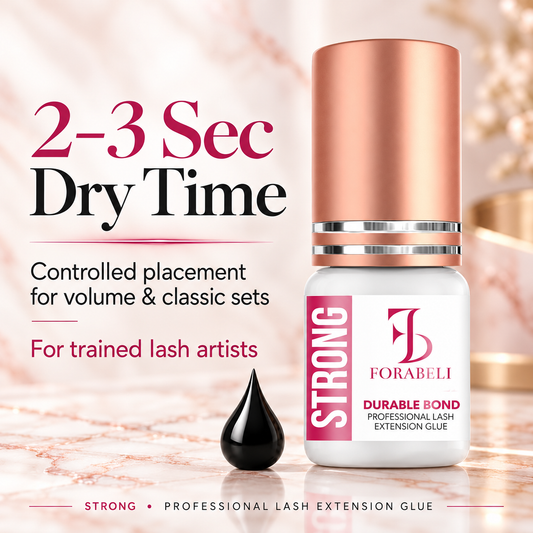 Forabeli Strong lash extension glue dry time