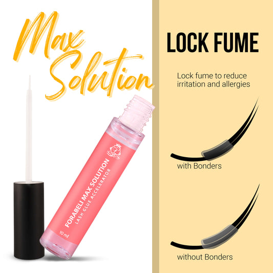 Lash Bonder & Seal - Enhances Retention, Speeds Curing | Forabeli Max Solution