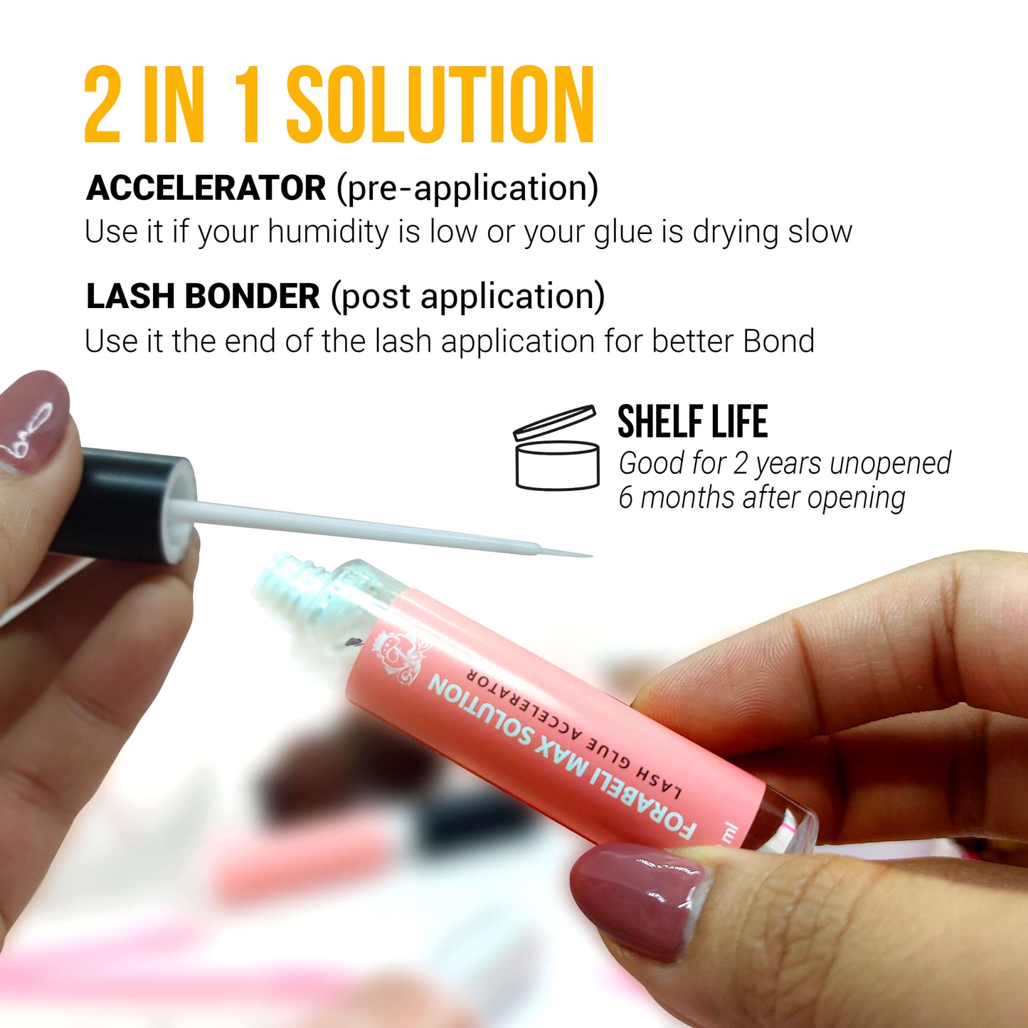 Forabeli Max Solution For Eyelash Extension