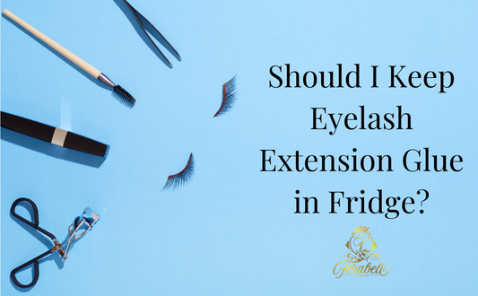 how to keep eyelash extension glue