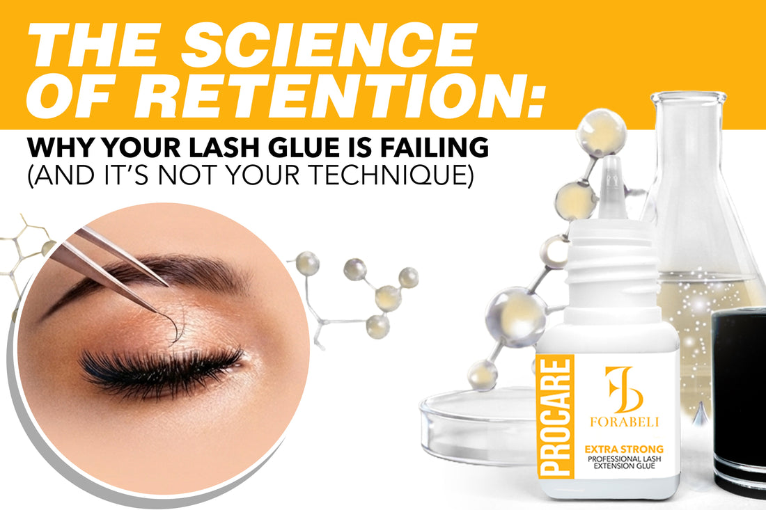 The Real Science of Lash Retention: Why Your Adhesive Is Failing (And It’s Not Your Technique)