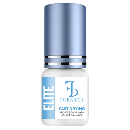 Elite Fast-Drying Eyelash Extension Glue – 1s Dry Time, 7-Week Retention, Waterproof, Black