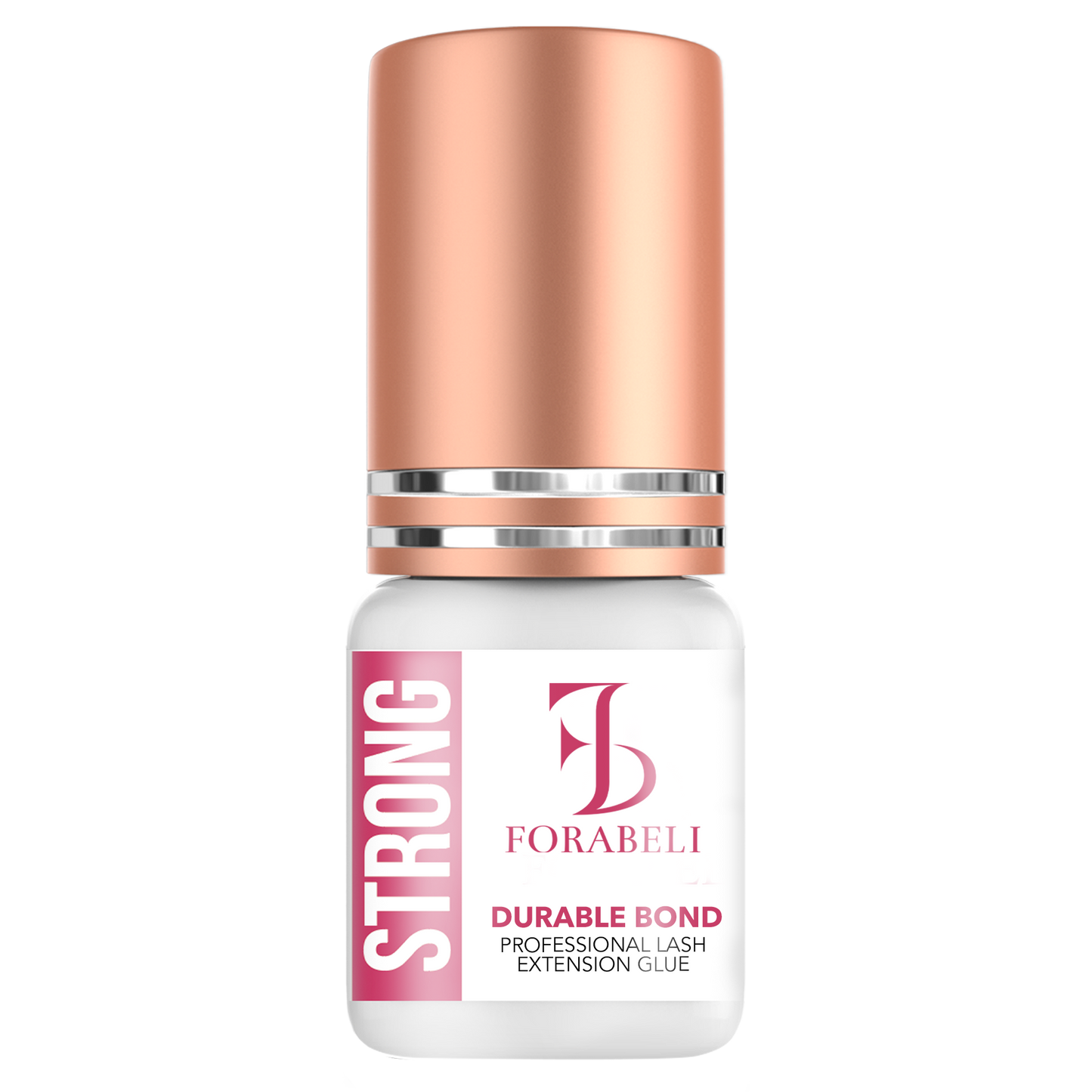 Strong Hold Eyelash Extension Glue – 2–3s Dry Time, 6-Week Retention, Waterproof, Black