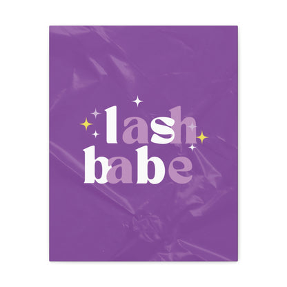 Lash babe | Canvas Gallery Wraps