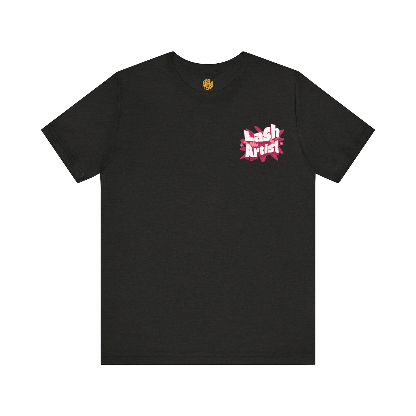 Lash Artist Pink Text | Unisex Jersey Short Sleeve Tee