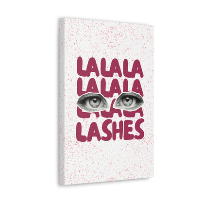 Lalala Lashes | Canvas Gallery Wraps