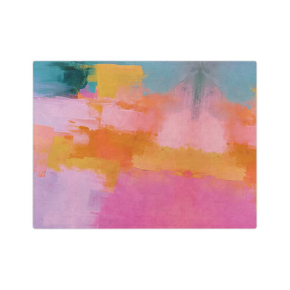 Abstract Oil Painting Patterns | Velveteen Microfiber Blanket