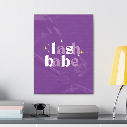 Lash babe | Canvas Gallery Wraps