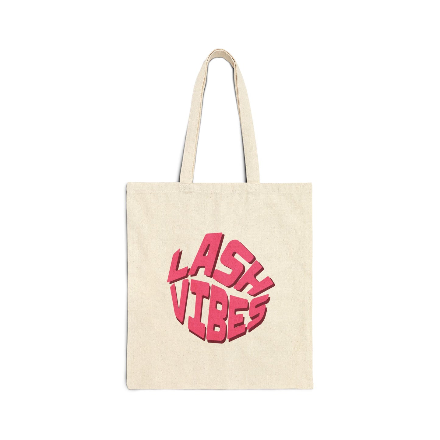 Cotton Canvas Tote Bag | Lash Vibe | sac fourre-tout | Lash Extensions | Lashes | Reusasble Bag | Black Tote Bag | White Tote Bag | Vibing