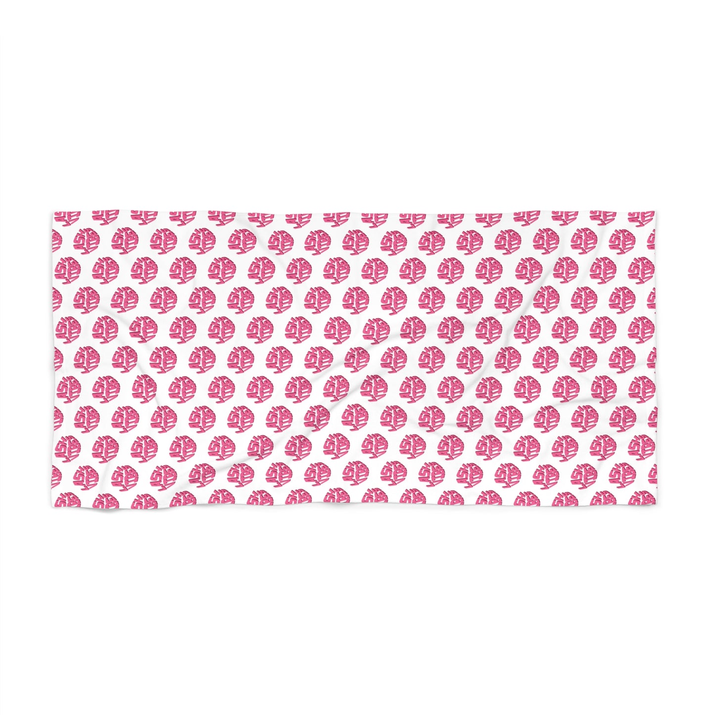 Lash Vibe Patterned  | Beach Towel