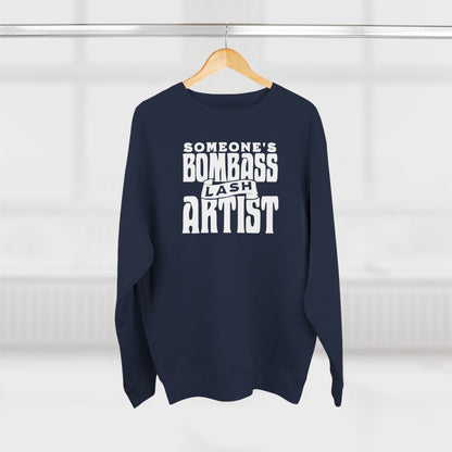 Someone's Bombass Lash Artist | Unisex Crewneck Sweatshirt