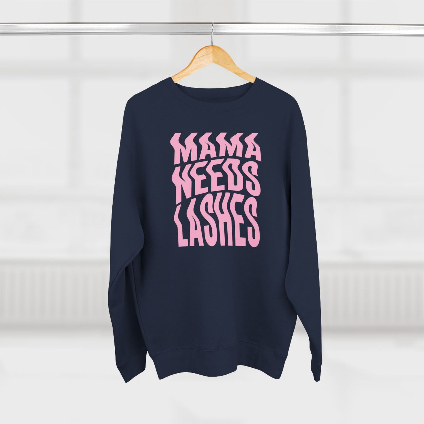 Mama Needs Lashes | Unisex Crewneck Sweatshirt