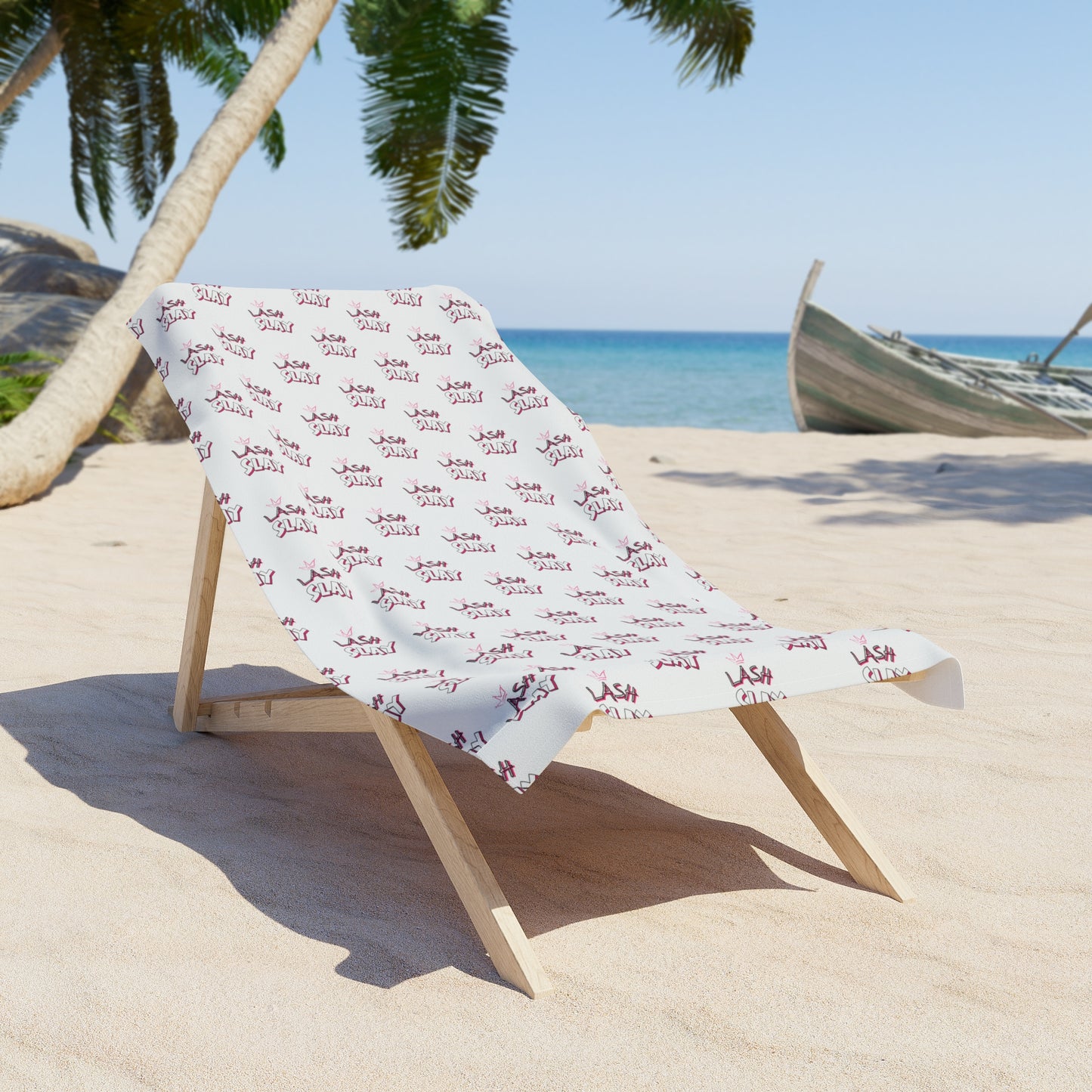 Lash Slay Patterned  | Beach Towel