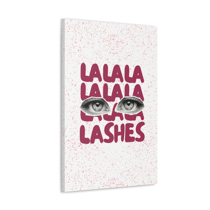 Lalala Lashes | Canvas Gallery Wraps