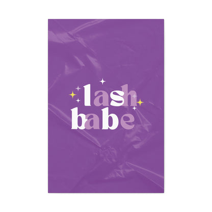 Lash babe | Canvas Gallery Wraps