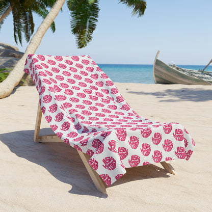 Lash Vibe Patterned  | Beach Towel