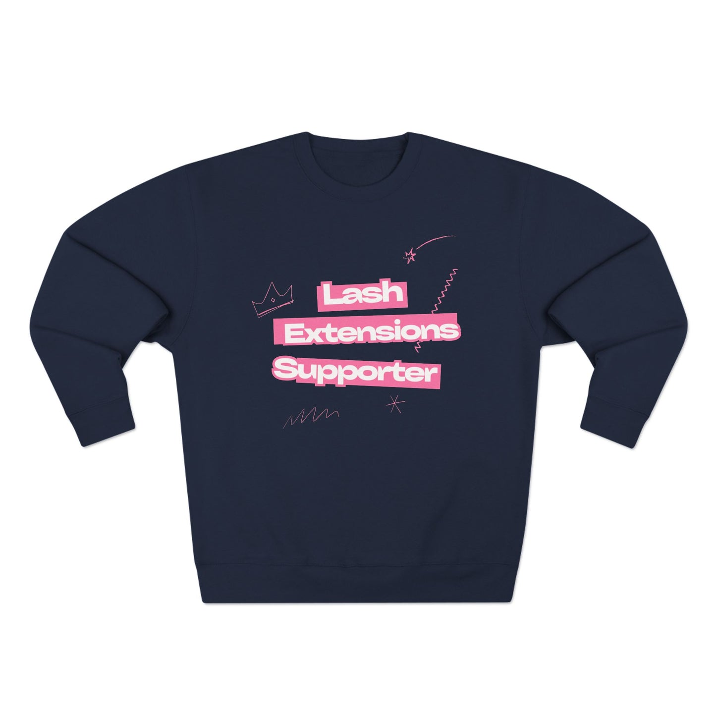 Lash Extensions Supporter | Unisex Crewneck Sweatshirt