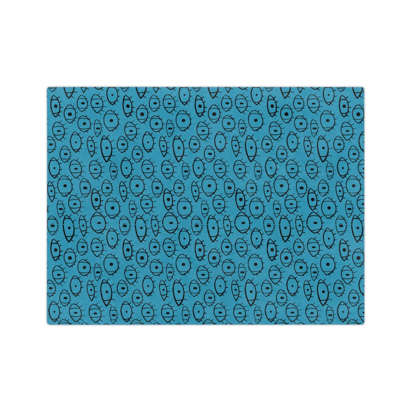 Eye doodles | Velveteen Microfiber Blanket