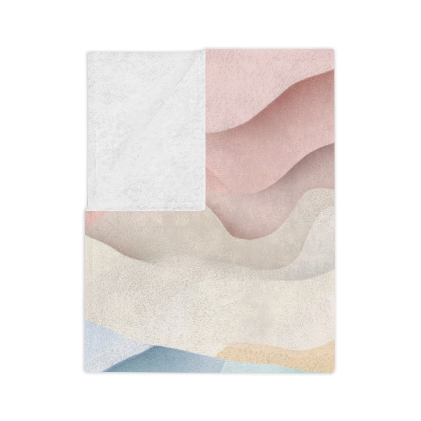 Pastel Cuts | Velveteen Microfiber Blanket