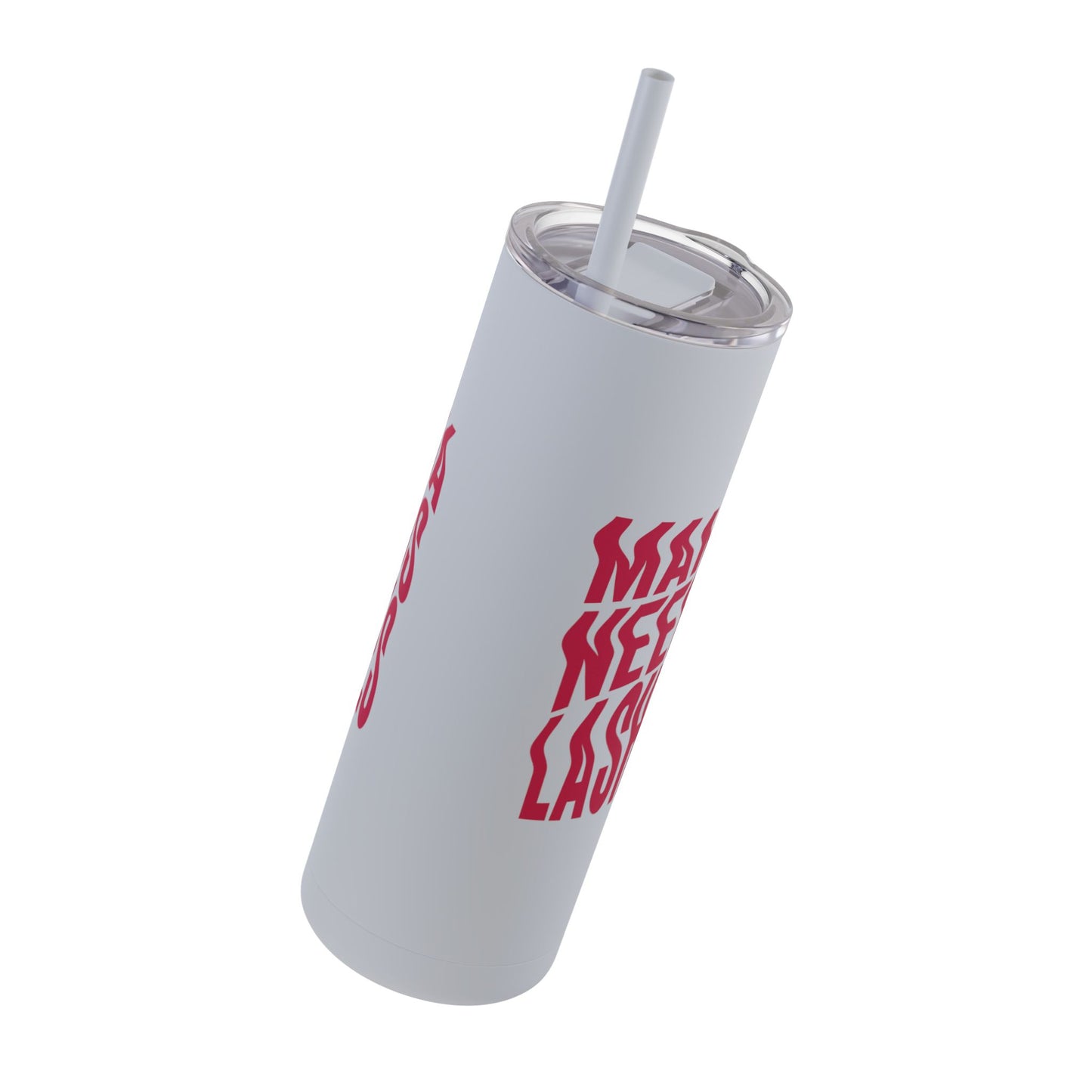 Mama Needs Lashes | What happens in the salon stays in the salon | Tumbler with Straw | Stainless Steel Tumbler | Skinny Tumbler hot & cold drinks | Tumbler with all around print | Skinny Matte Tumbler, 20oz