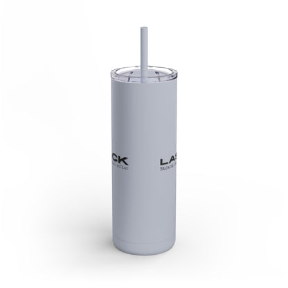 Crack is bad for you, get lashes instead | What happens in the salon stays in the salon | Tumbler with Straw | Stainless Steel Tumbler | Skinny Tumbler hot & cold drinks | Tumbler with all around print | Skinny Matte Tumbler, 20oz