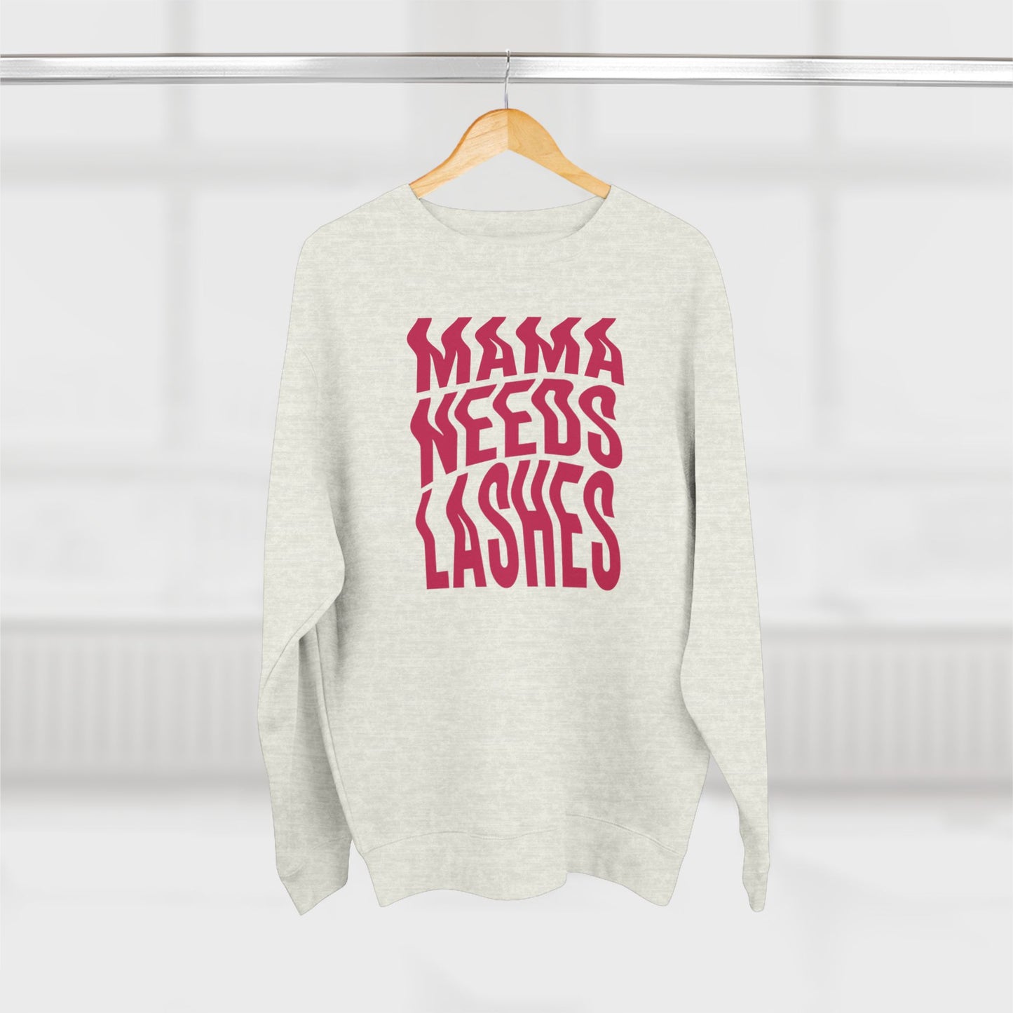 Mama Needs Lashes | Unisex Crewneck Sweatshirt