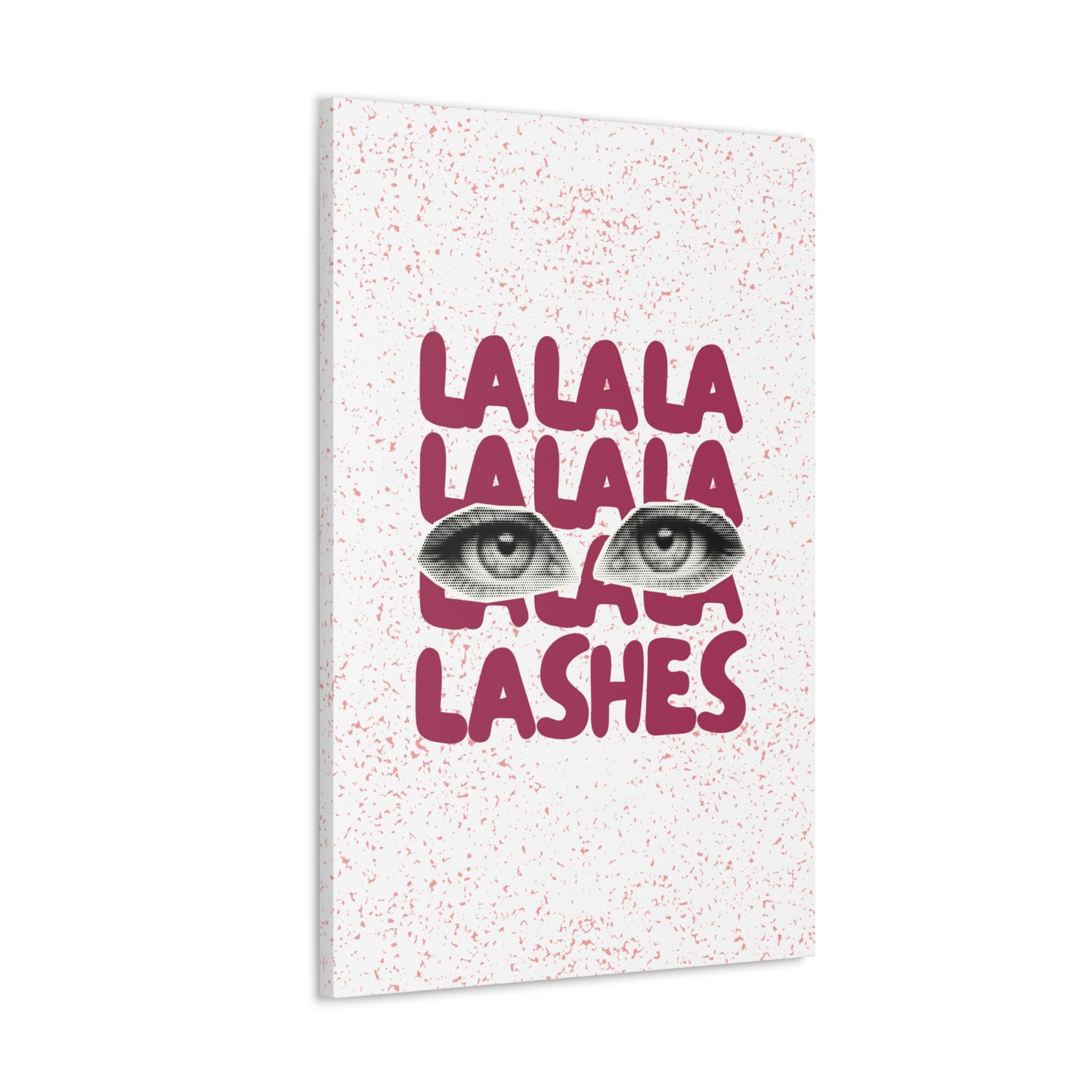 Lalala Lashes | Canvas Gallery Wraps