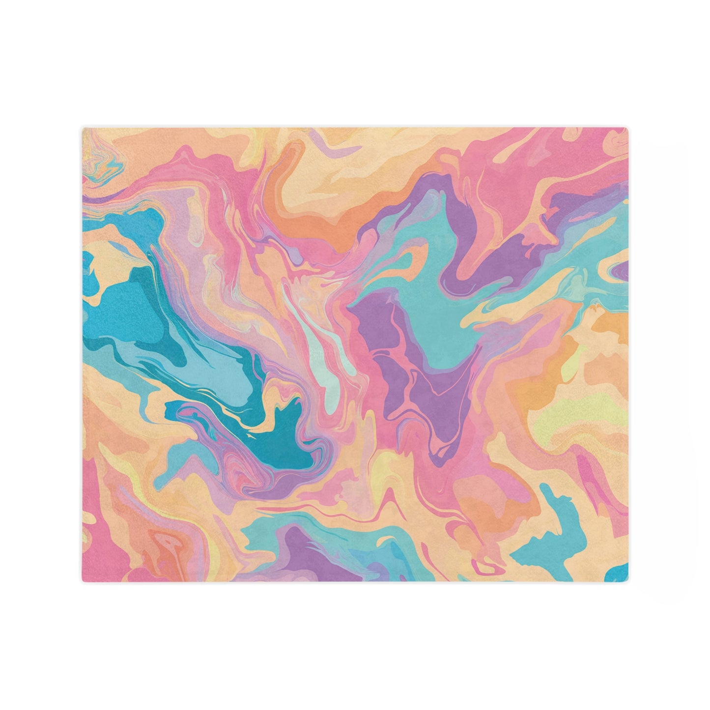 Abstract Pastel Patterns | Velveteen Microfiber Blanket