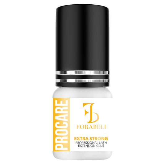 ProCare Professional Eyelash Extension Glue – 1–2s Dry Time, 8-Week Retention, Waterproof, Black