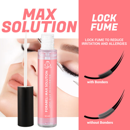 Lash Bonder & Seal - Enhances Retention, Speeds Curing | Forabeli Max Solution
