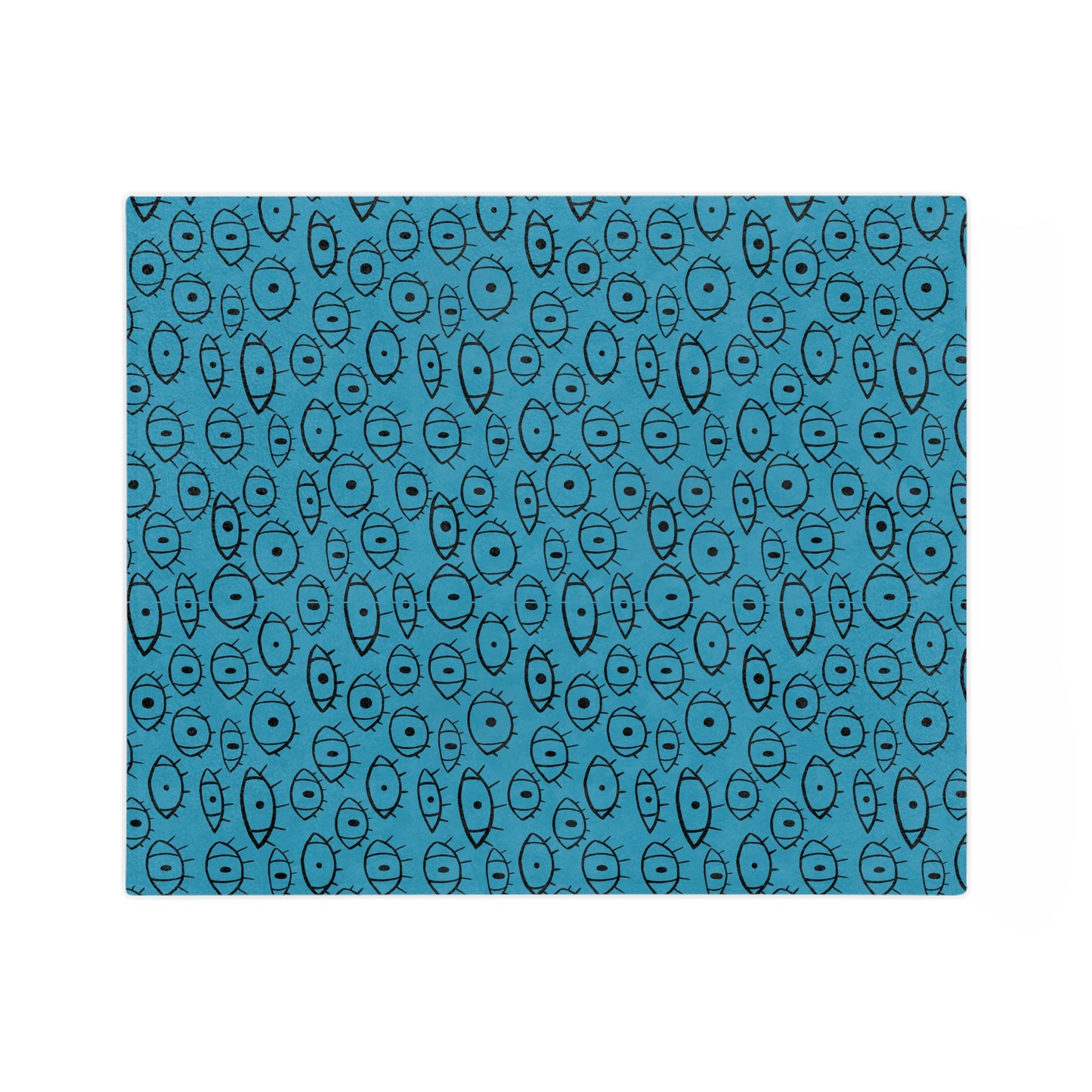 Eye doodles | Velveteen Microfiber Blanket