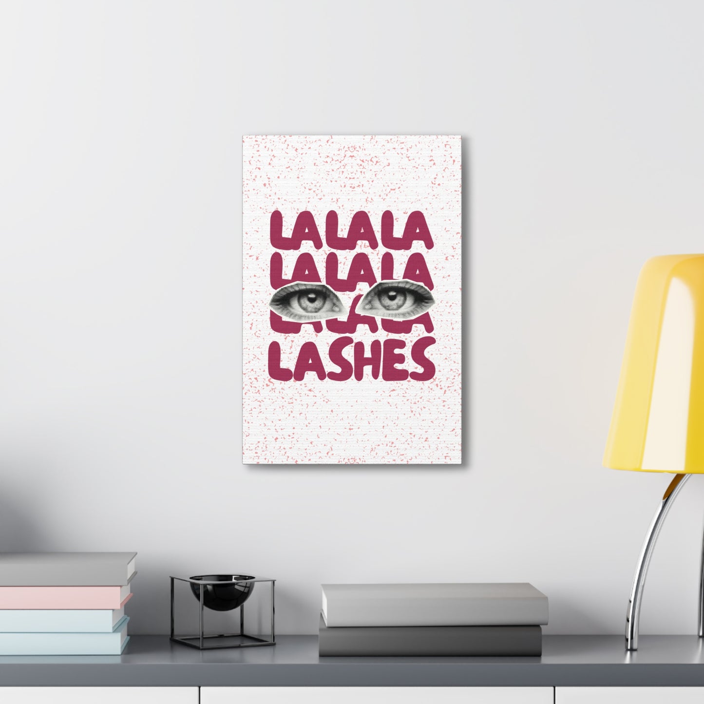 Lalala Lashes | Canvas Gallery Wraps