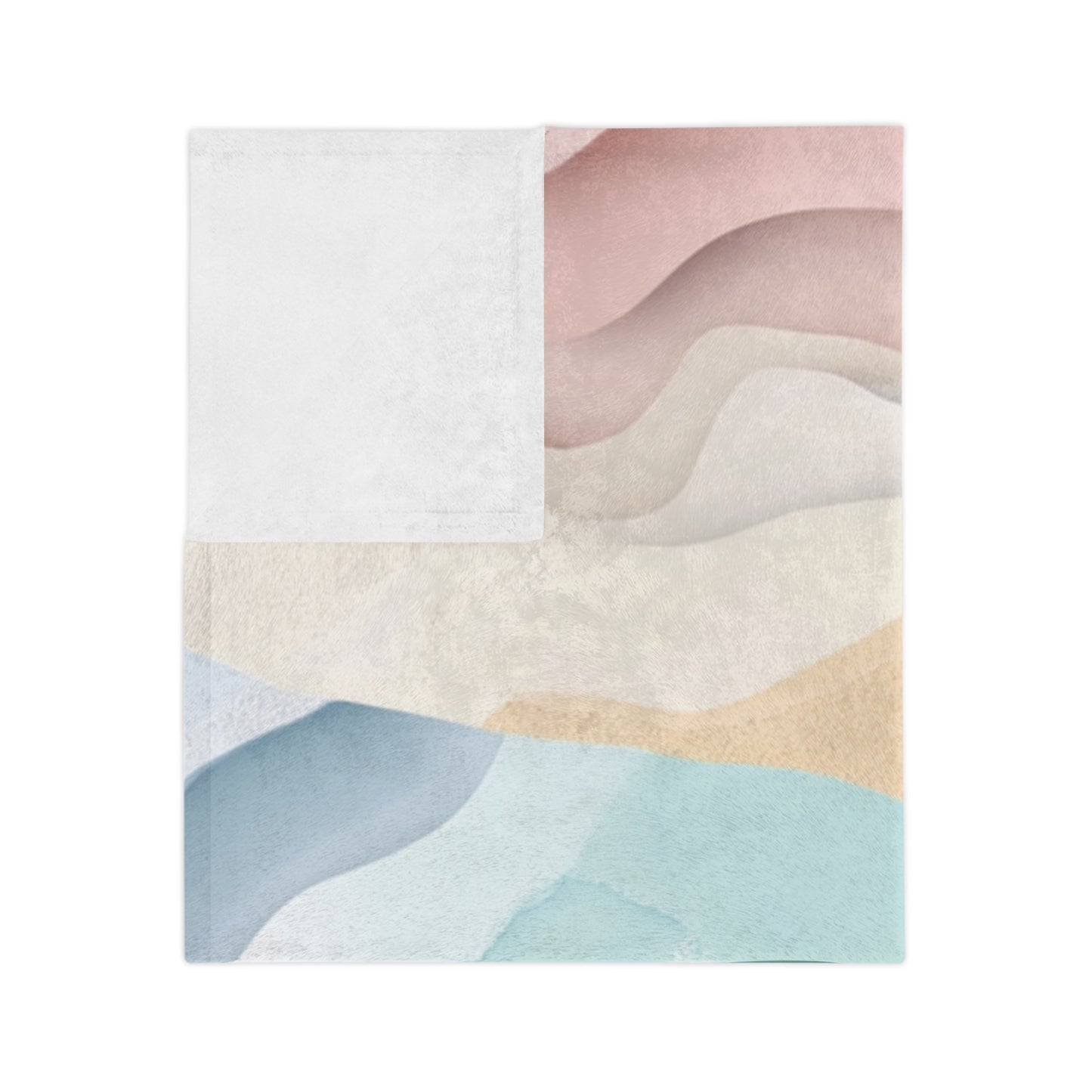 Pastel Cuts | Velveteen Microfiber Blanket