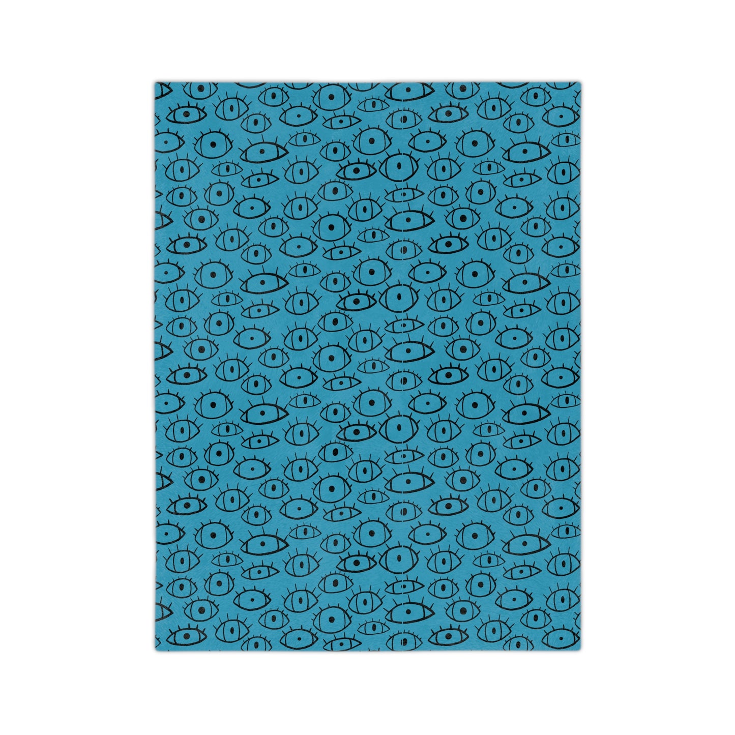 Eye doodles | Velveteen Microfiber Blanket