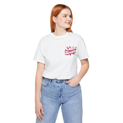 Lash Artist Pink Text | Unisex Jersey Short Sleeve Tee