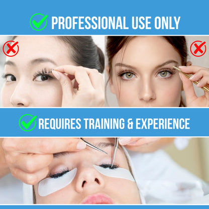 Elite Fast-Drying Eyelash Extension Glue – 1s Dry Time, 7-Week Retention, Waterproof, Black