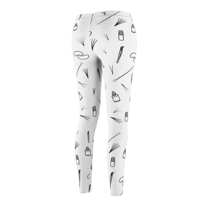 Lash Tools Patterns | Women's Cut & Sew Casual Leggings (AOP)