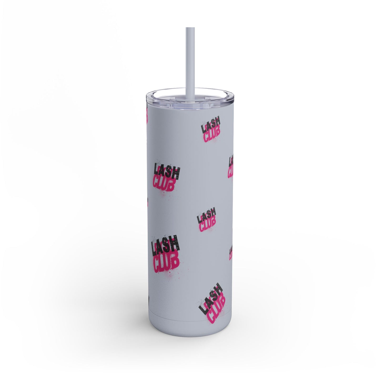 Lash Code | What happens in the salon stays in the salon | Tumbler with Straw | Stainless Steel Tumbler | Skinny Tumbler hot & cold drinks | Tumbler with all around print | Skinny Matte Tumbler, 20oz