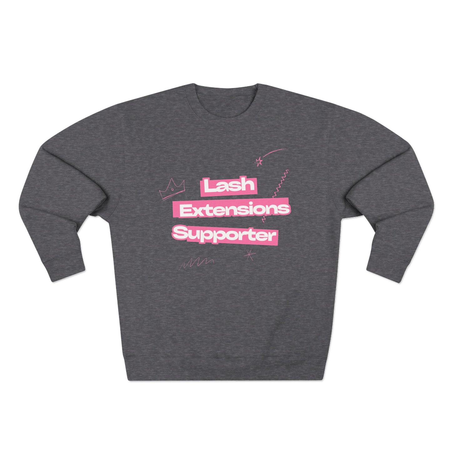 Lash Extensions Supporter | Unisex Crewneck Sweatshirt