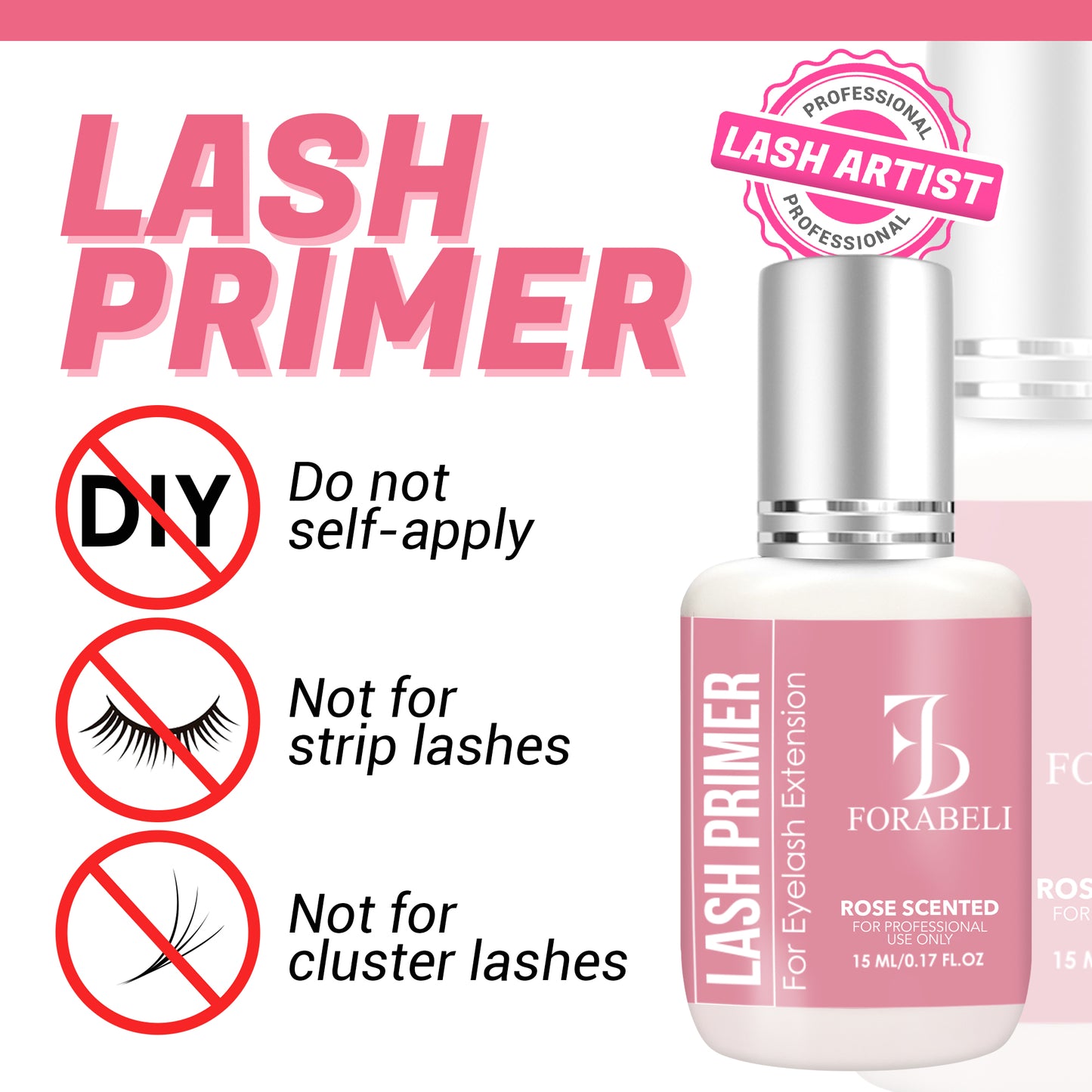 Lash Primer 15ml For Eyelash Extensions