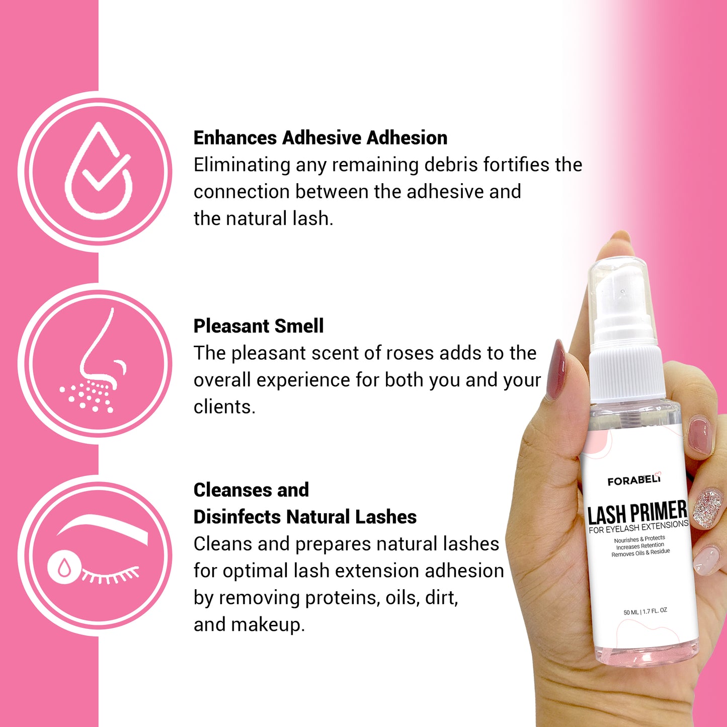 Lash Primer 50ml For Eyelash Extensions