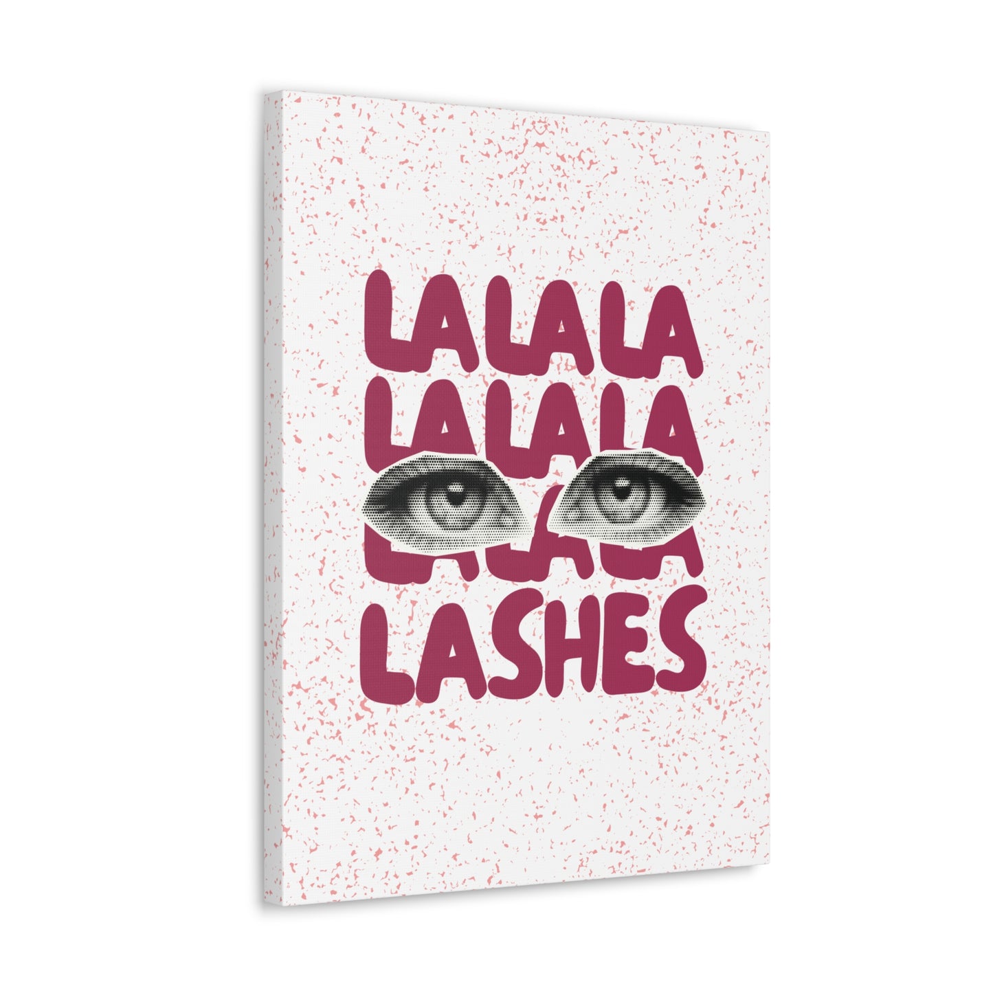 Lalala Lashes | Canvas Gallery Wraps