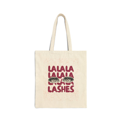 Cotton Canvas Tote Bag | Lala Lashes | Gas meter | Fuel Meter | sac fourre-tout | Reusasble Bag | Black Tote Bag | White Tote Bag