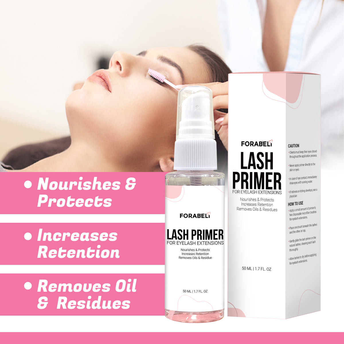Lash Primer 50ml For Extensions – Forabeli