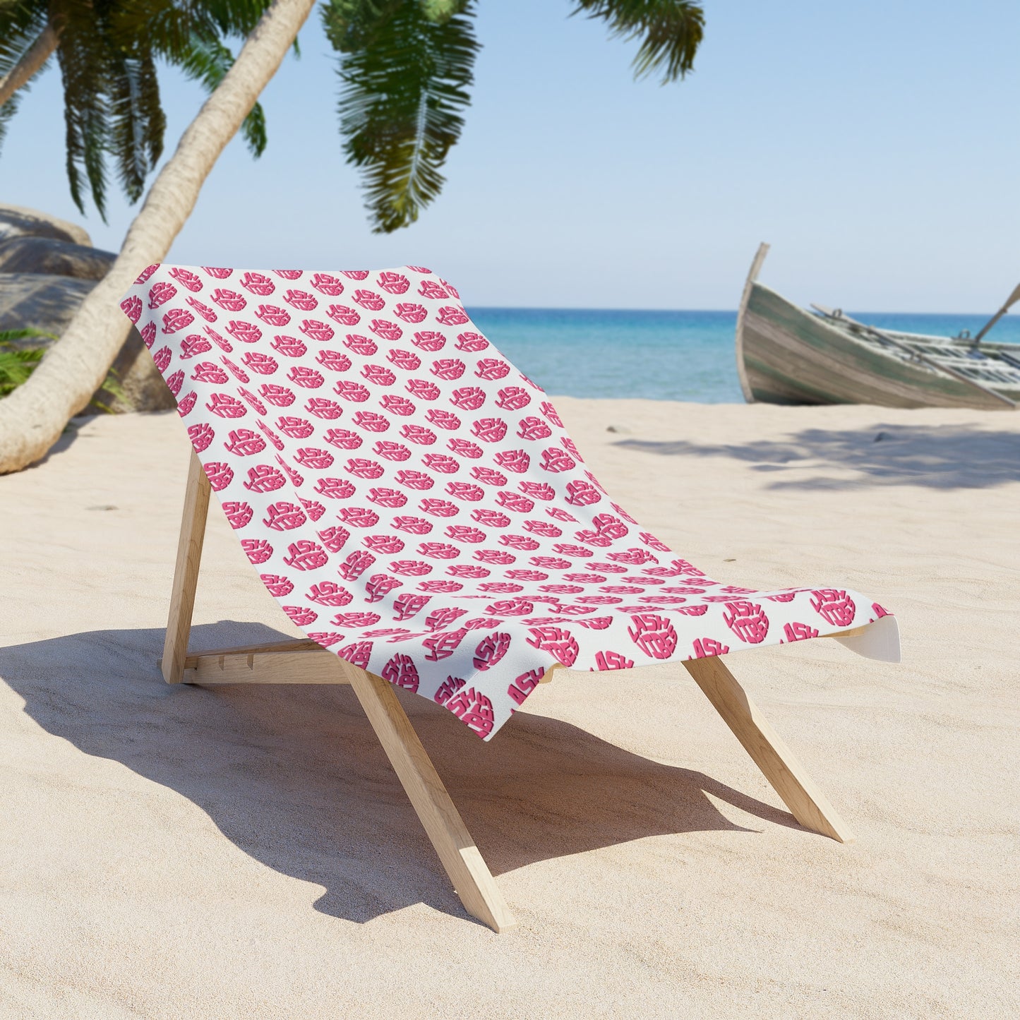 Lash Vibe Patterned  | Beach Towel