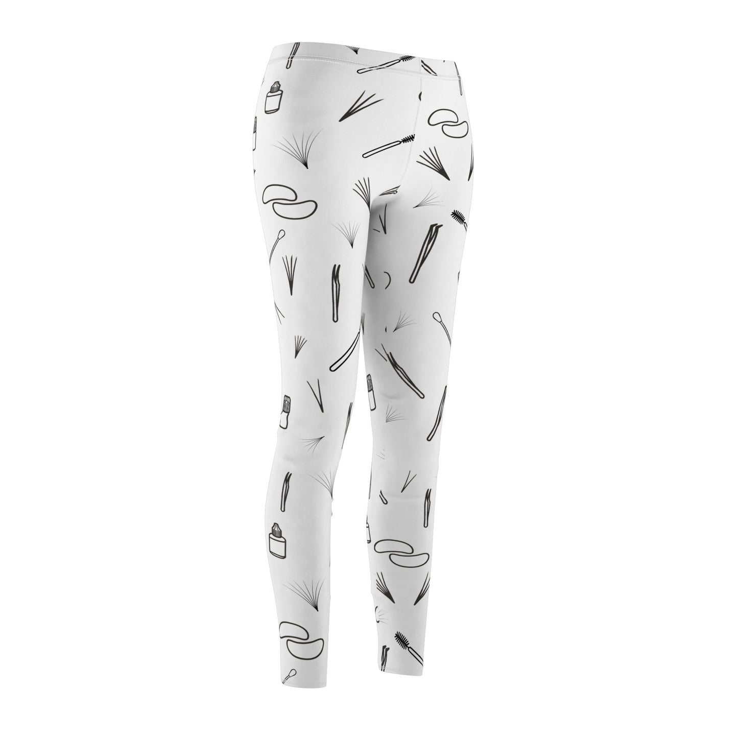 Lash Tools Patterns | Women's Cut & Sew Casual Leggings (AOP)