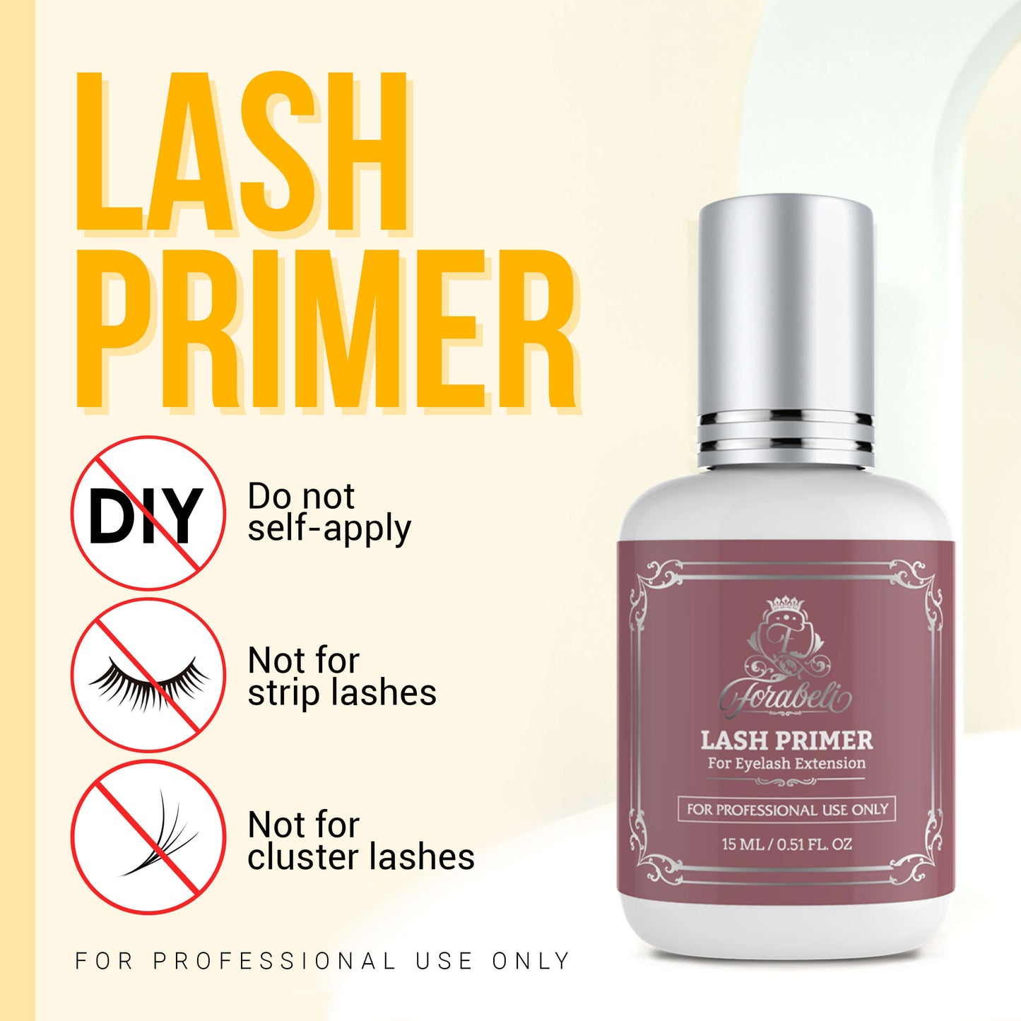 Lash Primer 15ml For Eyelash Extensions