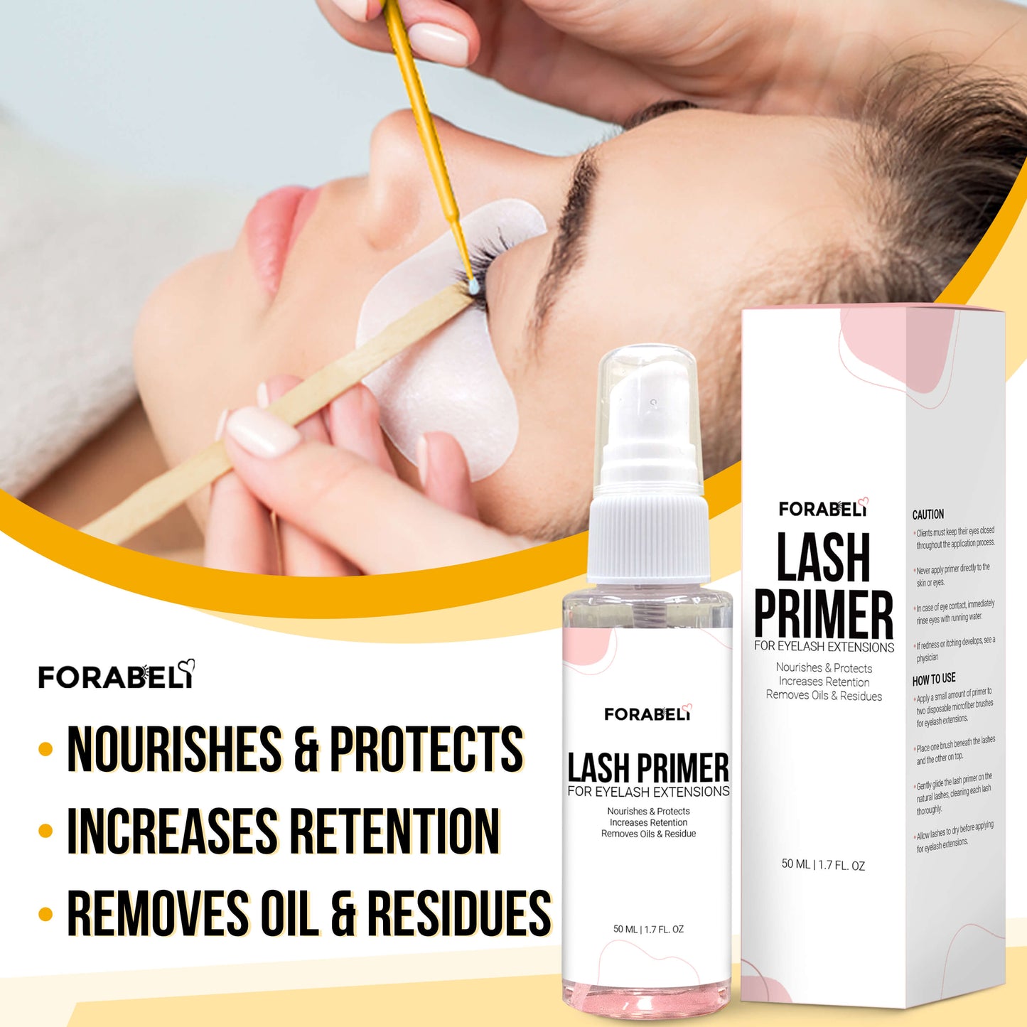 Lash Primer 50ml For Eyelash Extensions